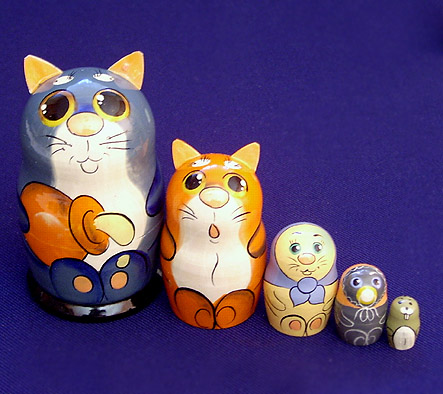 Katze / 5-Teilig
